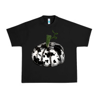 Black watercolor cowhide halloween pumpkin Urban Heavy Tee - RanaPortraitStore