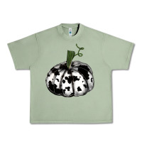 Oil Green watercolor cowhide halloween pumpkin Urban Heavy Tee - RanaPortraitStore