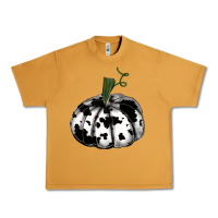 Peanut Butter watercolor cowhide halloween pumpkin Urban Heavy Tee - RanaPortraitStore