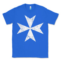 True Royal white cross     knights hospitaller' Classic Tee - linhVisuals