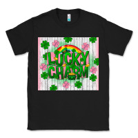 Black lucky charm st patricks day Classic Tee - FaDigitalArtStudio