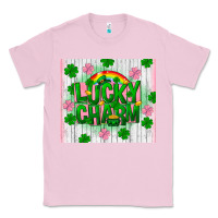 Bubblegum Pink lucky charm st patricks day Classic Tee - FaDigitalArtStudio