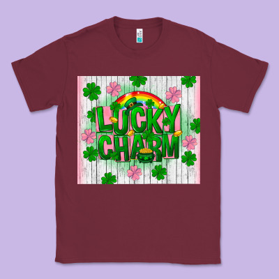Lucky Charm St Patricks Day Classic Tee Designed By Fadigitalartstudio