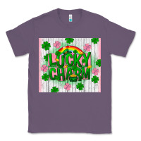 Lavender lucky charm st patricks day Classic Tee - FaDigitalArtStudio