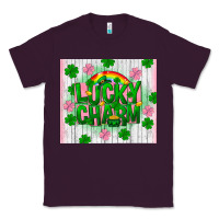 Plum lucky charm st patricks day Classic Tee - FaDigitalArtStudio