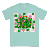 Seafoam lucky charm st patricks day Classic Tee - FaDigitalArtStudio