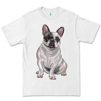 White white black french bulldog Premium Tee - LillyAllenDesigns