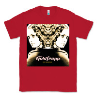 Red #goldfrapp felt mountain tour 2022 Classic Tee - linhVisuals