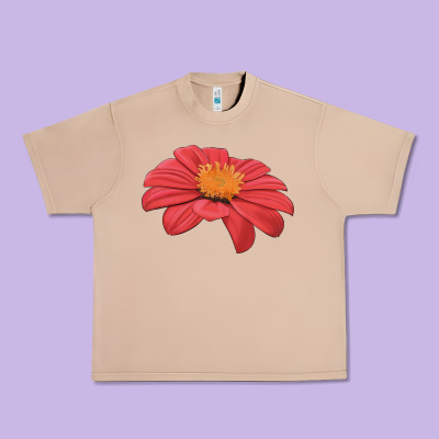 Del Sol Sunflower Urban Heavy Tee Designed By Lillyallendesigns