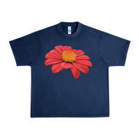 Navy del sol sunflower Urban Heavy Tee - LillyAllenDesigns