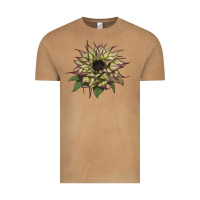 Vintage Camel sun   fill purple sunflower Vintage Tee - LillyAllenDesigns