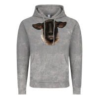 Cloud Rock suffolk ewe head Vintage Hoodie - BarkalooDesign