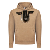 Vintage Coffee suffolk ewe head Vintage Hoodie - BarkalooDesign