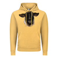 Vintage Mustard suffolk ewe head Vintage Hoodie - BarkalooDesign