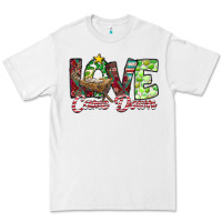 White Love Came Down Premium Tee - CowhideDigitalArt
