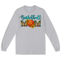 Moon Dust western leopard camouflage sunflowers glitter mom basketball Long Sleeve Tee - Artiststas