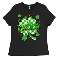 Black lucky Ladies Tee - Artiststas