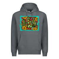 Rock cactus christmas Premium Hoodie - BarkalooDesign
