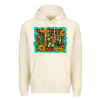 Sandshell cactus christmas Premium Hoodie - BarkalooDesign