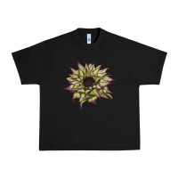 Sun   Fill Purple Sunflower Urban Heavy Tee | Teevron