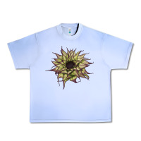 Grape Ice sun   fill purple sunflower Urban Heavy Tee - LillyAllenDesigns