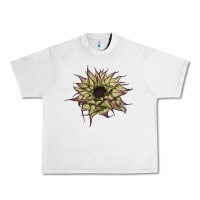 Lunar Rock sun   fill purple sunflower Urban Heavy Tee - LillyAllenDesigns