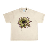 Sandshell sun   fill purple sunflower Urban Heavy Tee - LillyAllenDesigns