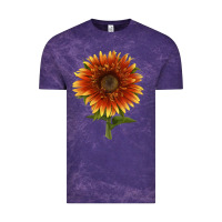 Cloud Purple The  Sunflower Vintage Tee - LillyAllenDesigns