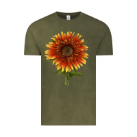 Vintage Olive The  Sunflower Vintage Tee - LillyAllenDesigns