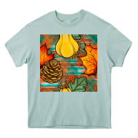 Arona fall pumpkins seamless pattern Heavy Core Tee - BundleAndBundleShop