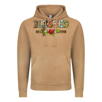 Vintage Camel blessed and floral cross Vintage Hoodie - BarkalooDesign