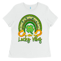 Lucky Vibes Ladies Tee | Teevron