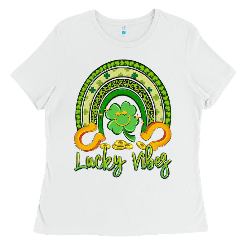Lucky Vibes Ladies Tee by Artiststas | Teevron