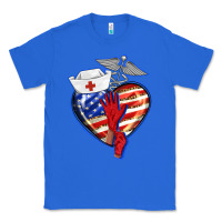 True Royal patriotic nurse love Classic Tee - BarkalooDesign