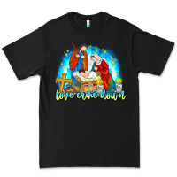 Black Love Came Down Premium Tee - CowhideDigitalArt