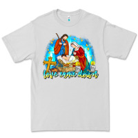 Dove Grey Love Came Down Premium Tee - CowhideDigitalArt