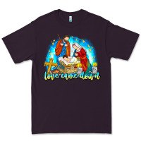 Plum Love Came Down Premium Tee - CowhideDigitalArt
