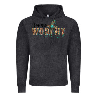Vintage Black you are worthy cross Vintage Hoodie - BarkalooDesign
