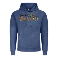 Vintage Denim you are worthy cross Vintage Hoodie - BarkalooDesign
