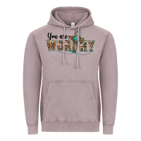 Vintage Zinc you are worthy cross Vintage Hoodie - BarkalooDesign