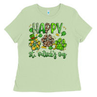 Matcha happy st. patricks day paws Ladies Tee - Artiststas