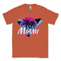 Copper miami beach souvenir vintage 80s Classic Tee - linhVisuals