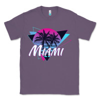 Lavender miami beach souvenir vintage 80s Classic Tee - linhVisuals