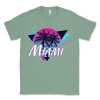 Sage miami beach souvenir vintage 80s Classic Tee - linhVisuals