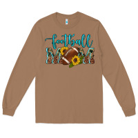 Toasted Coconut western leopard camouflage sunflowers  glitter mom football Long Sleeve Tee - Artiststas