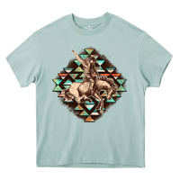 Arona Aztec symbol rodeo Heavy Core Tee - FaDigitalArtStudio