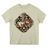 Mossy Aztec symbol rodeo Heavy Core Tee - FaDigitalArtStudio