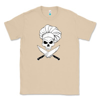 Mushroom chef skull and crossbones knives halloween Classic Tee - linhVisuals