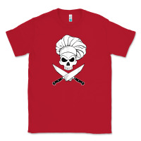 Chef Skull And Crossbones Knives Halloween Classic Tee | Teevron