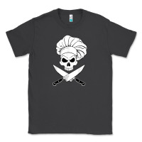 Smoke chef skull and crossbones knives halloween Classic Tee - linhVisuals